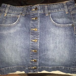 INC Denim miniskirt